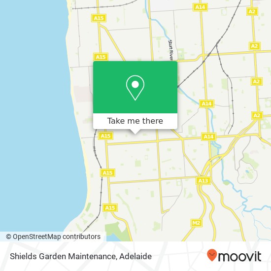 Shields Garden Maintenance map