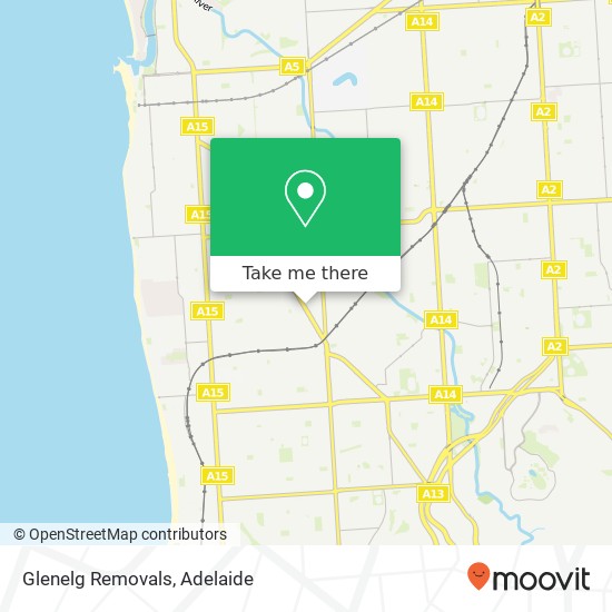 Glenelg Removals map