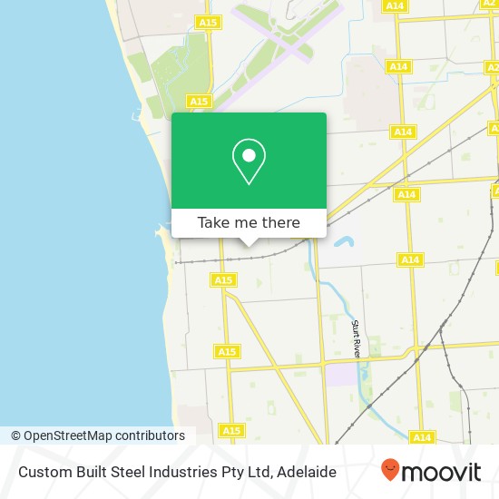 Custom Built Steel Industries Pty Ltd map