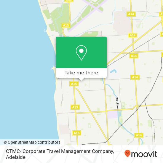 CTMC- Corporate Travel Management Company map