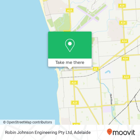 Mapa Robin Johnson Engineering Pty Ltd