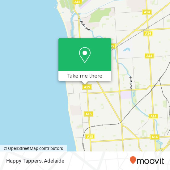 Happy Tappers map