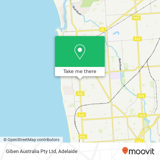 Giben Australia Pty Ltd map