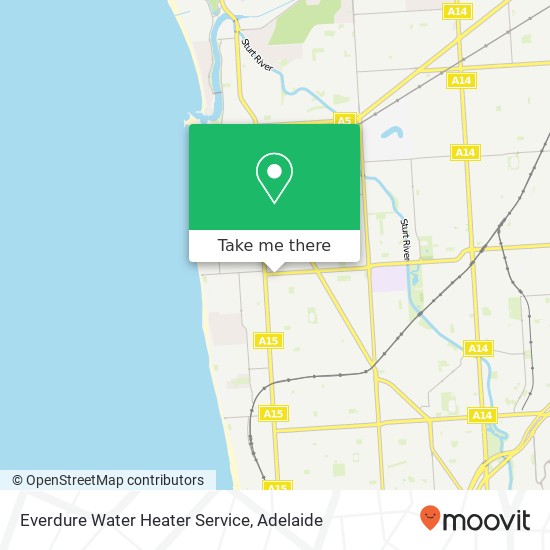 Mapa Everdure Water Heater Service