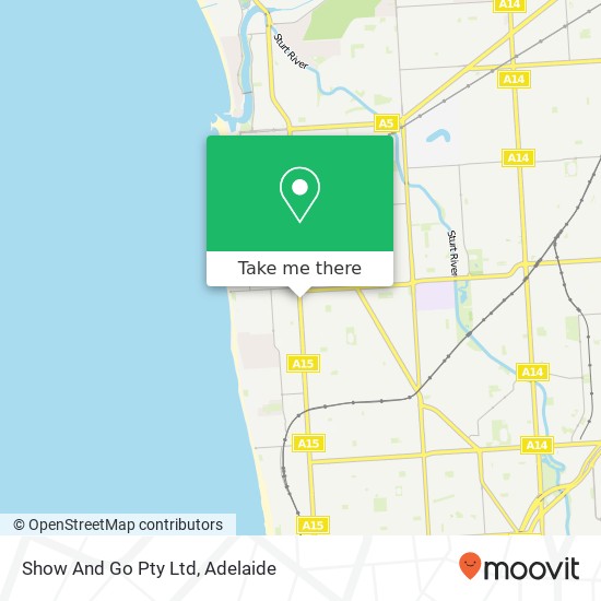 Show And Go Pty Ltd map