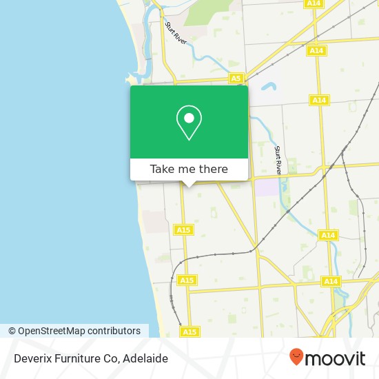 Deverix Furniture Co map