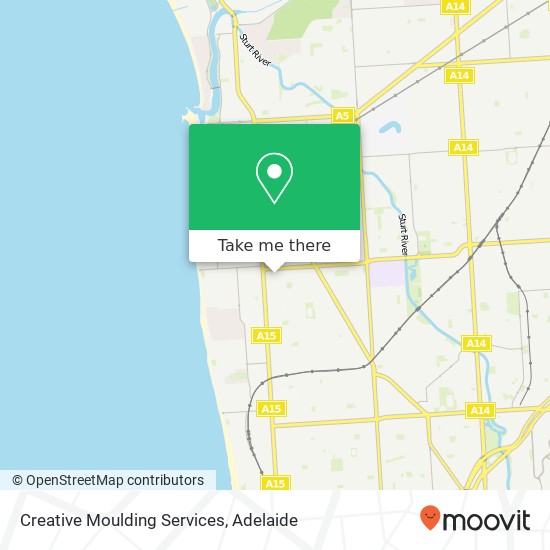 Creative Moulding Services map