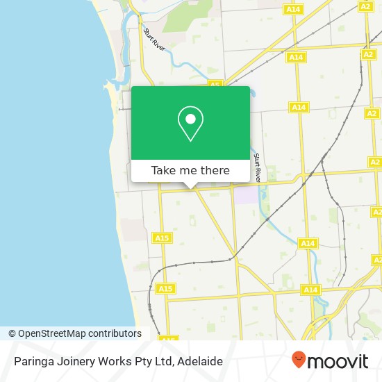 Paringa Joinery Works Pty Ltd map