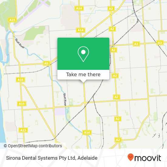 Sirona Dental Systems Pty Ltd map