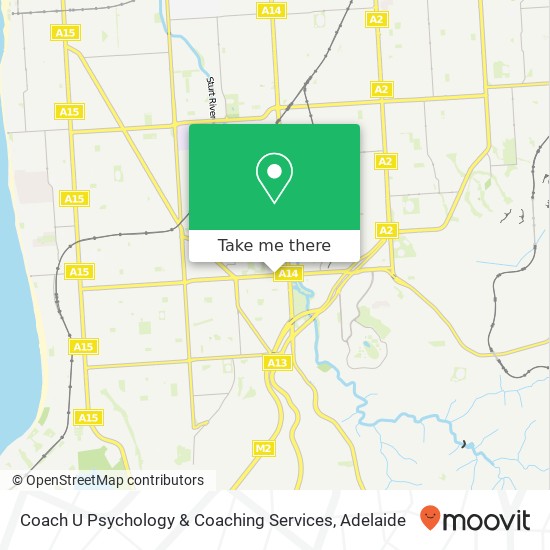 Mapa Coach U Psychology & Coaching Services