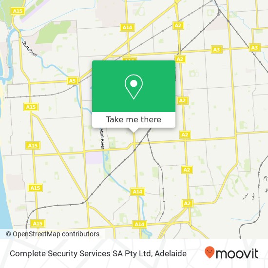 Complete Security Services SA Pty Ltd map