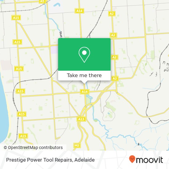 Prestige Power Tool Repairs map