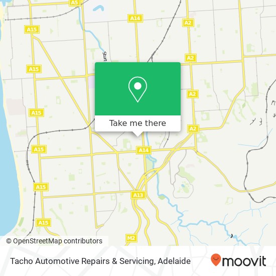 Tacho Automotive Repairs & Servicing map