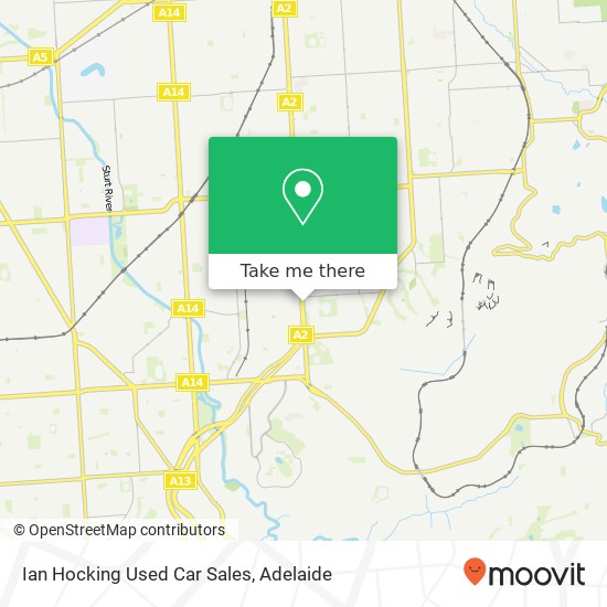 Ian Hocking Used Car Sales map