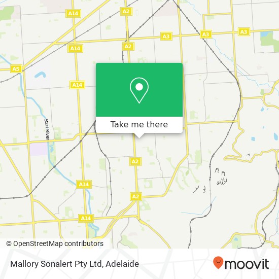 Mapa Mallory Sonalert Pty Ltd