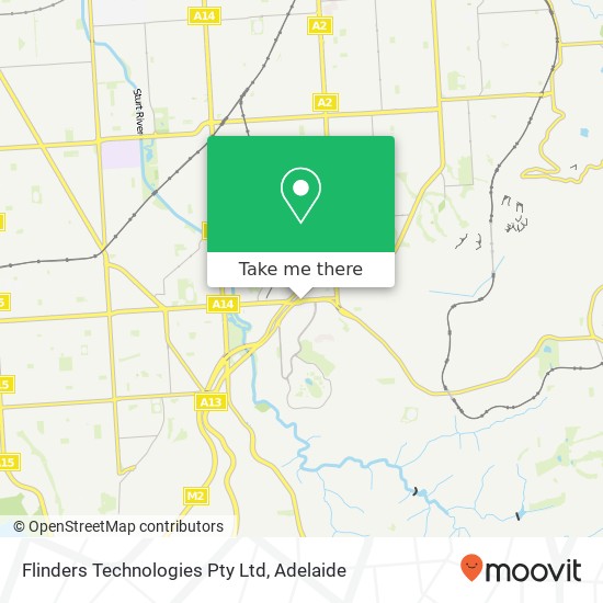 Flinders Technologies Pty Ltd map