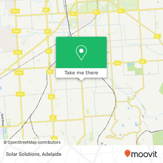 Solar Solutions map