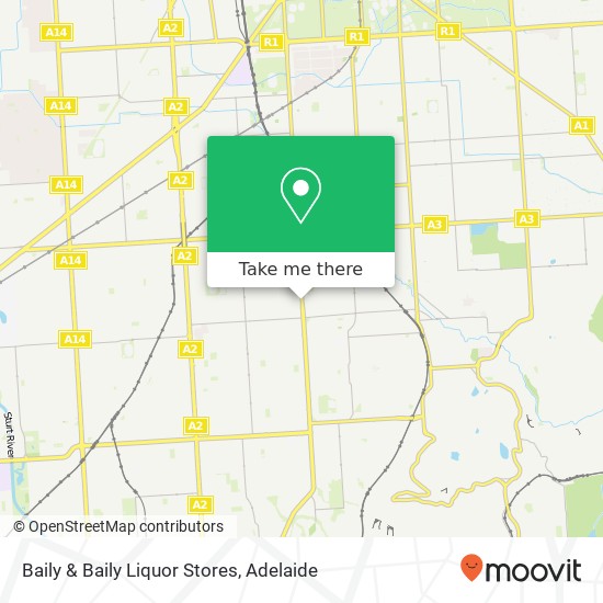 Baily & Baily Liquor Stores map