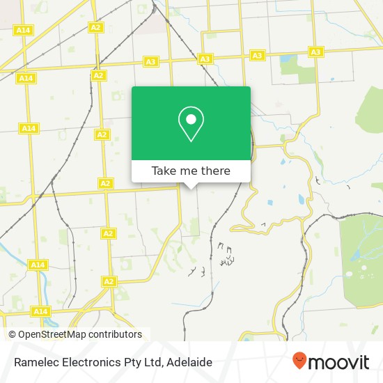 Ramelec Electronics Pty Ltd map