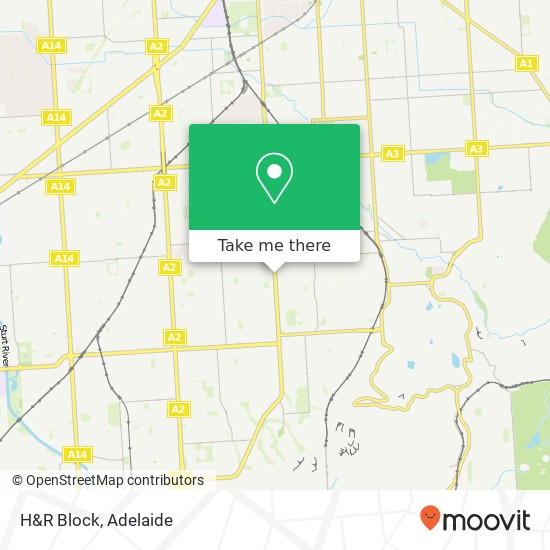 Mapa H&R Block