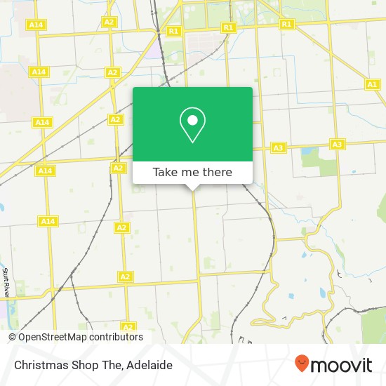 Christmas Shop The map