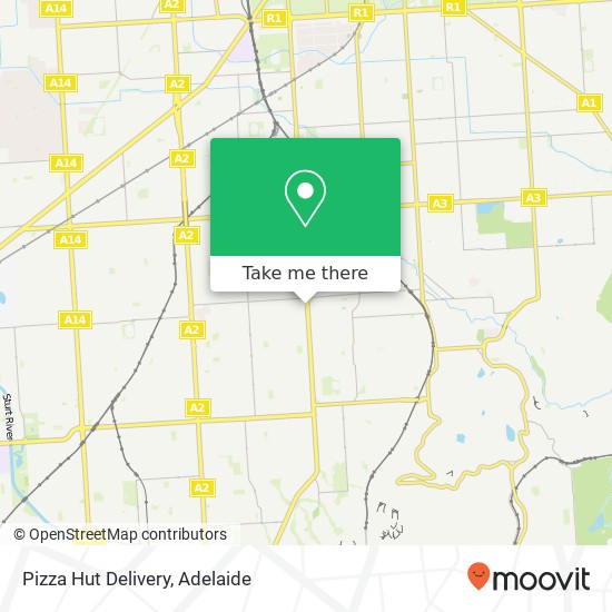 Pizza Hut Delivery map