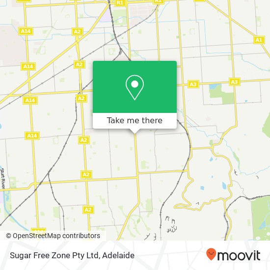 Sugar Free Zone Pty Ltd map