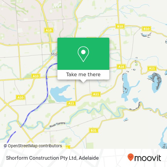 Shorform Construction Pty Ltd map