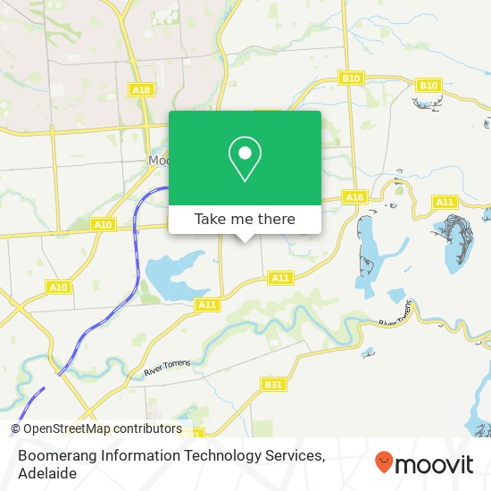 Boomerang Information Technology Services map