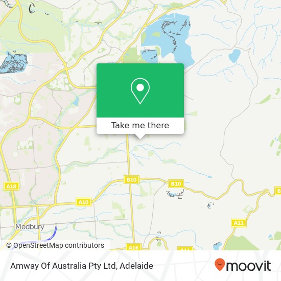 Mapa Amway Of Australia Pty Ltd