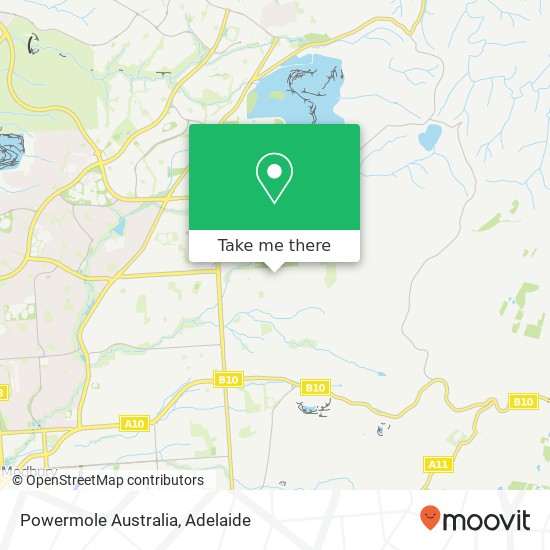 Powermole Australia map