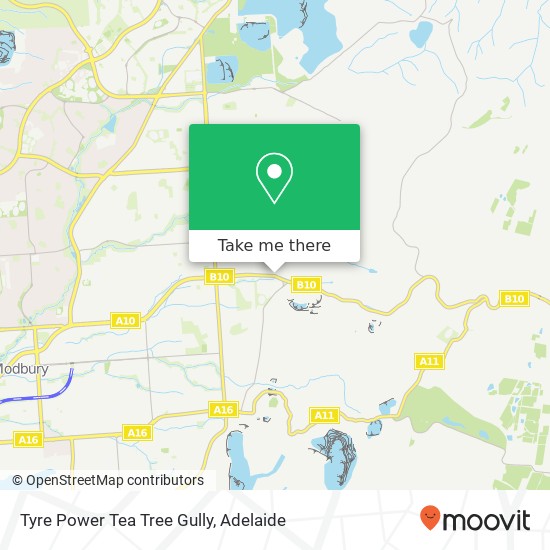 Mapa Tyre Power Tea Tree Gully