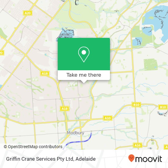 Griffin Crane Services Pty Ltd map