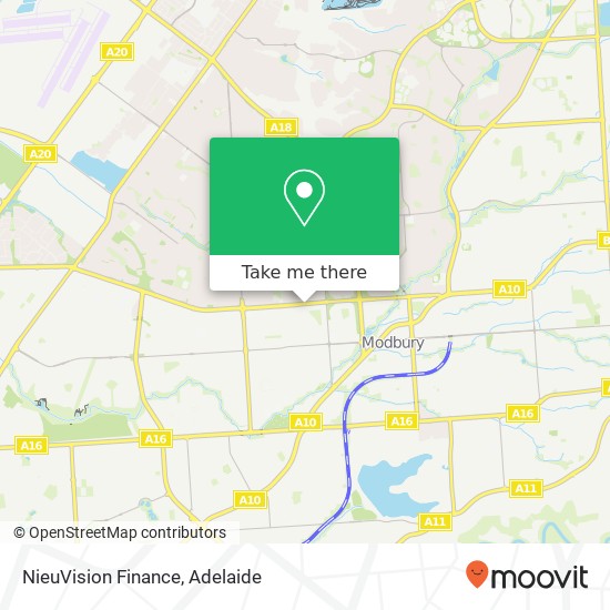 Mapa NieuVision Finance