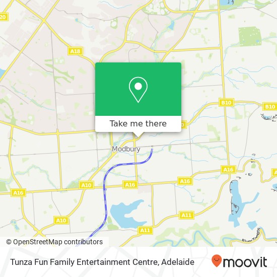 Tunza Fun Family Entertainment Centre map