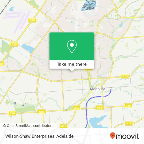Mapa Wilson-Shaw Enterprises