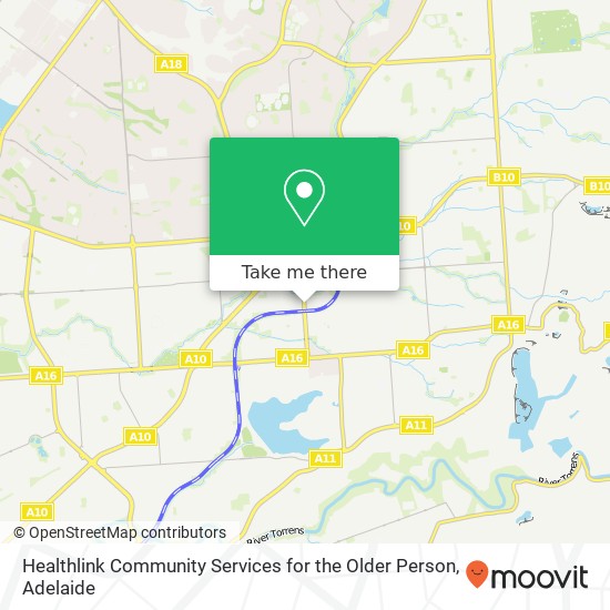 Mapa Healthlink Community Services for the Older Person