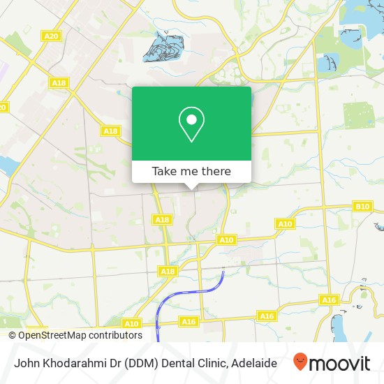 Mapa John Khodarahmi Dr (DDM) Dental Clinic