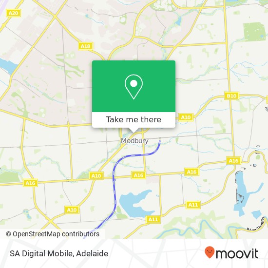 SA Digital Mobile map