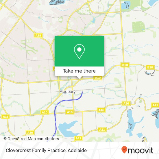 Clovercrest Family Practice map