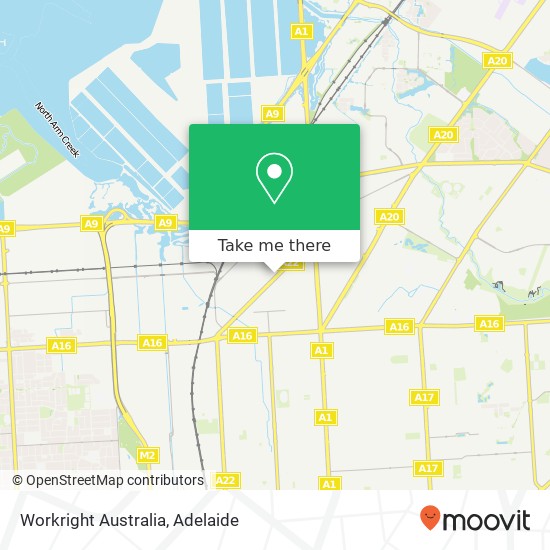 Workright Australia map