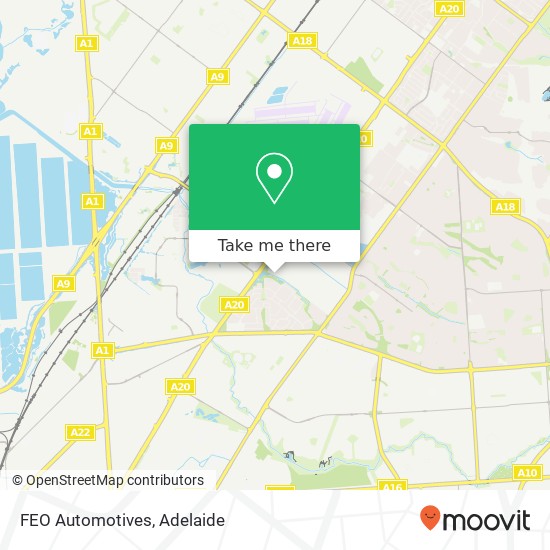 FEO Automotives map