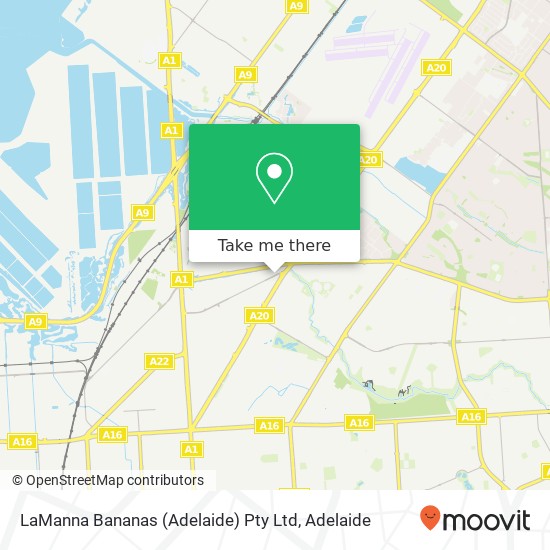 LaManna Bananas (Adelaide) Pty Ltd map