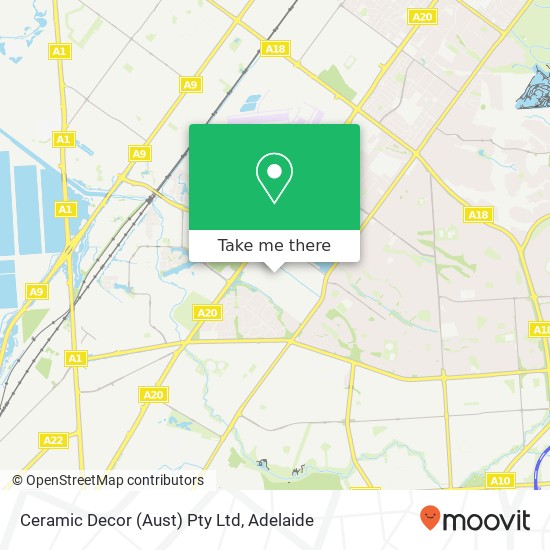 Ceramic Decor (Aust) Pty Ltd map