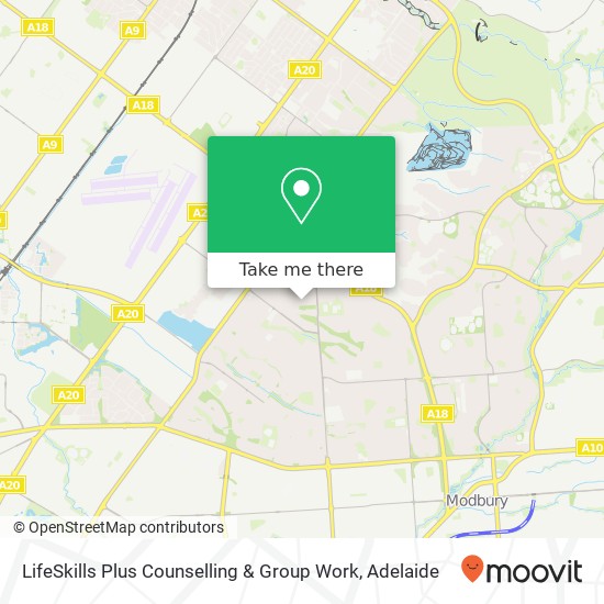 LifeSkills Plus Counselling & Group Work map