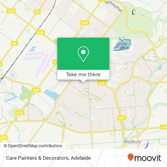 Care Painters & Decorators map