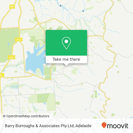 Barry Burroughs & Associates Pty Ltd map