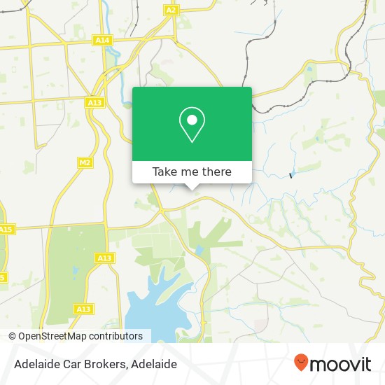 Adelaide Car Brokers map