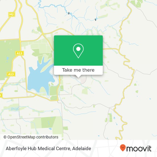 Aberfoyle Hub Medical Centre map