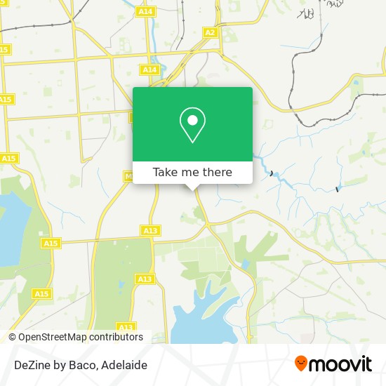 Mapa DeZine by Baco